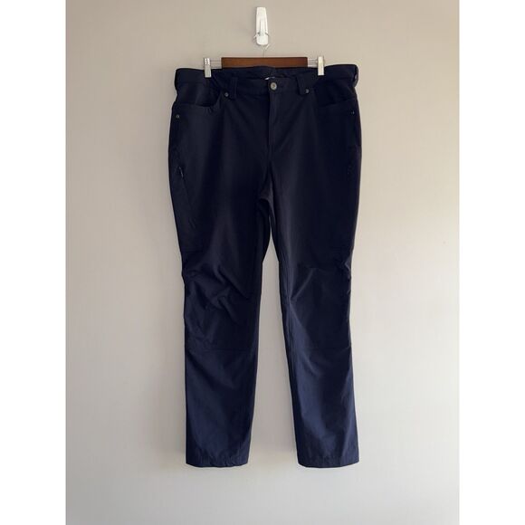 Duluth Trading Flexpedition Pant Slim Leg Hiking Blue Outdoor Plus 18 X 31 Nylon - Picture 5 of 16